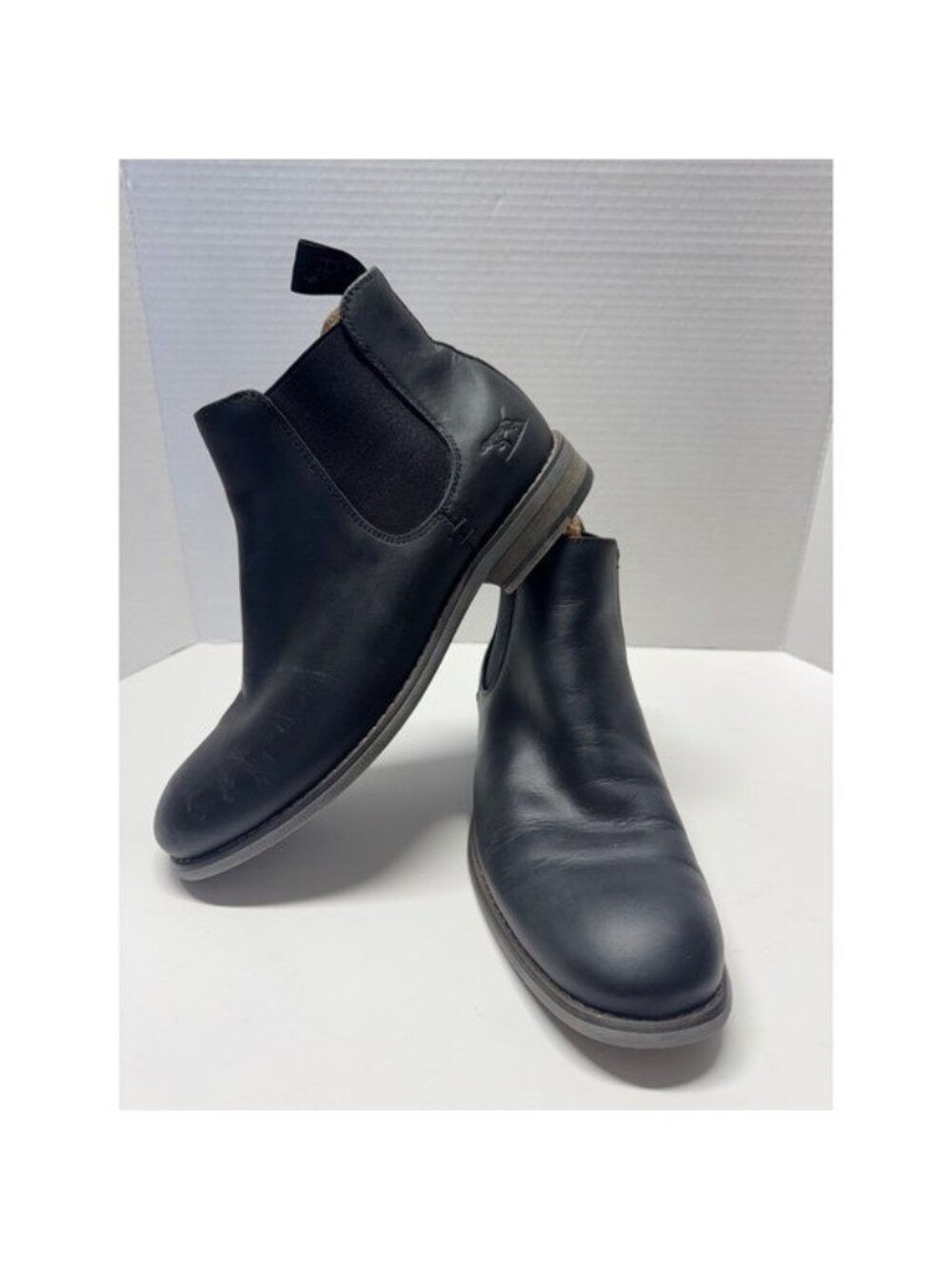 Rodd & Gunn Ealing Chelsea Boot Black Leather Mens EUR 41 ZX0539